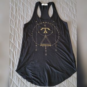 Razor back tank top